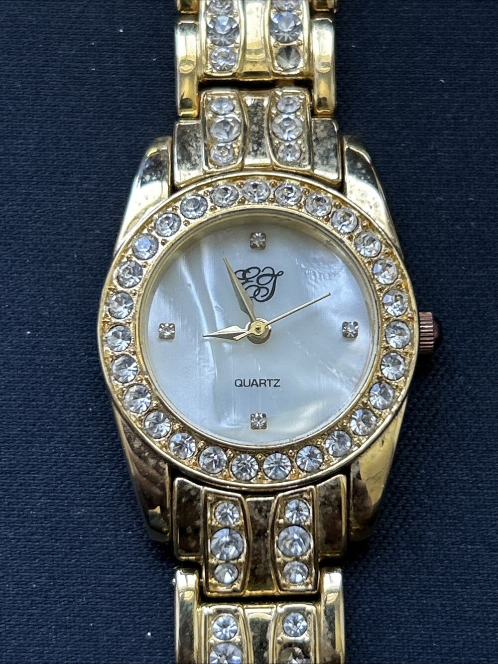 Elizabeth Taylor Gold Tone Women’s Quartz Watch